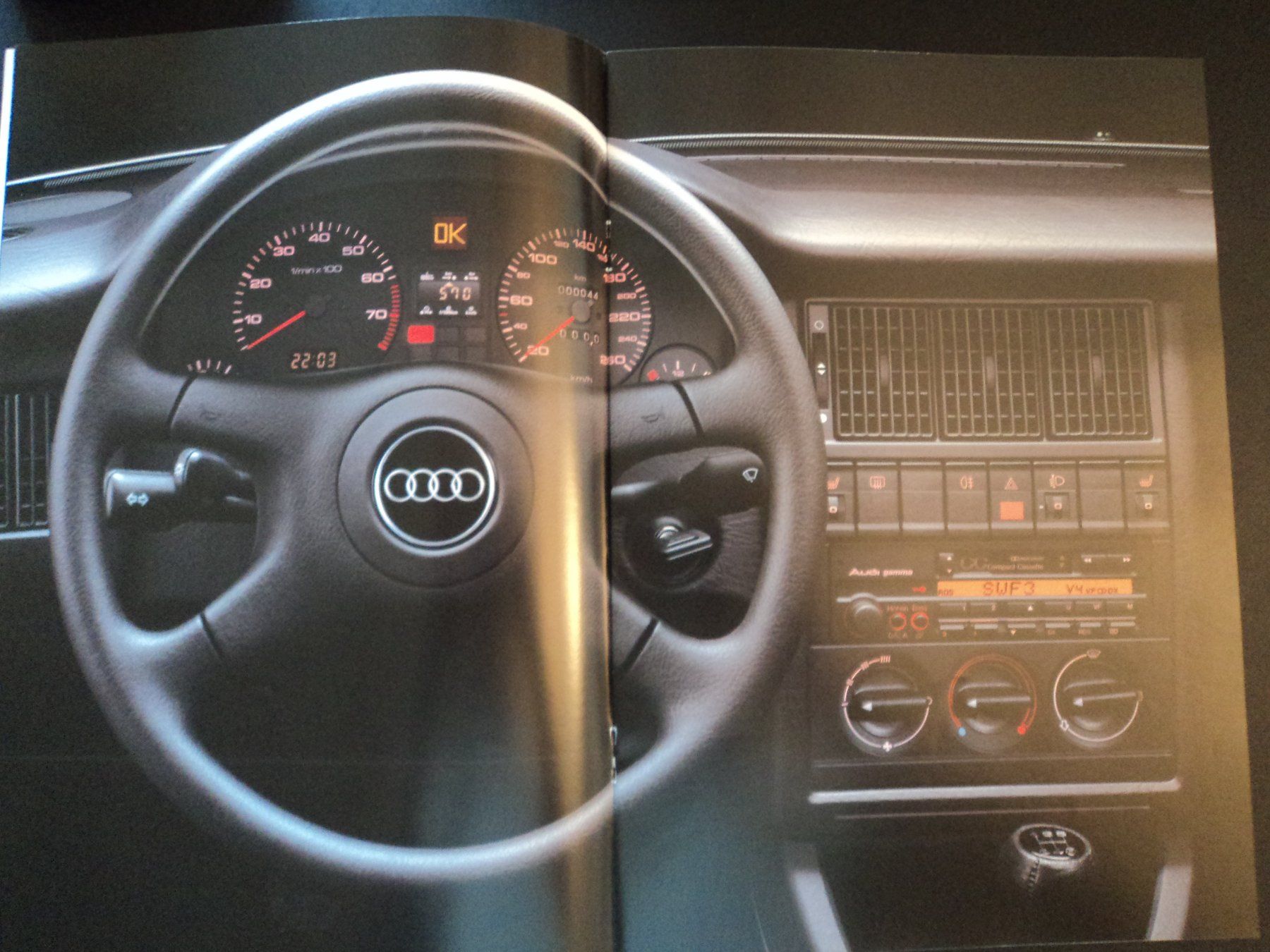 Audi Dokumente: Prospekt Audi 80 1.9 TD 1993 – Gebraucht aus Schwarzenburg von modelCARama 5