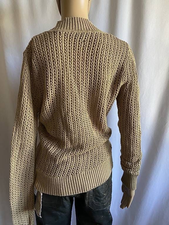 Maglioni & Felpe: Pullover | gehäckelt | Neuwertig | M | Gold Glitzergarn – Nuovo (secondo la descrizione) da Willisau venduto da Uspoffette 4