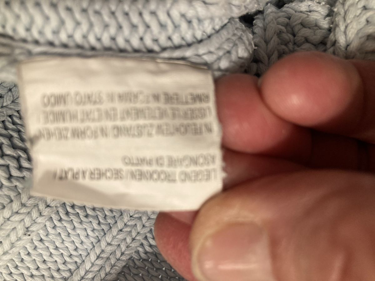 Maglioni & Felpe: Hellblauer Garnpullover S – Usato da Kesswil venduto da Branca-01 1