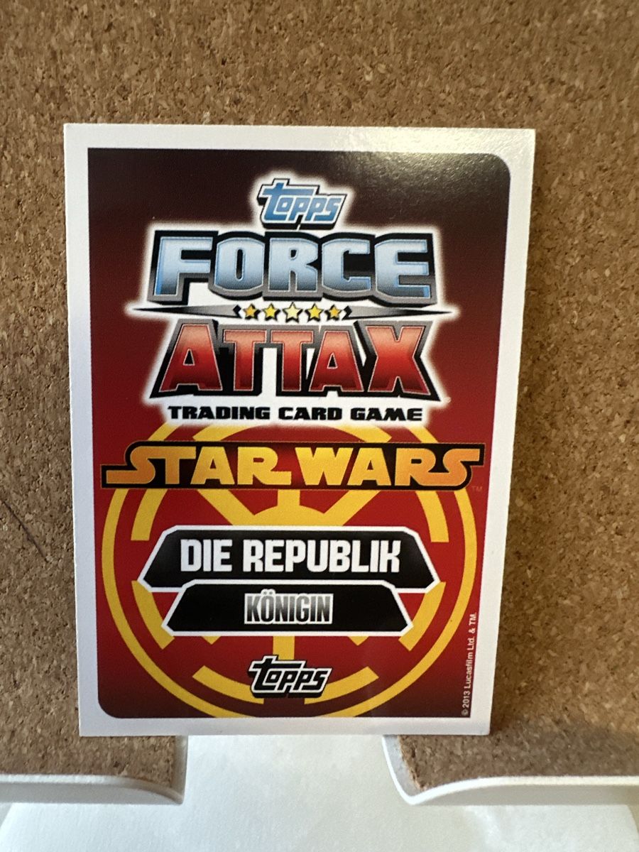 Karten: Force Attax - Star Wars - Königin Amidala – Gebraucht aus Goldach von Lenny0220 2