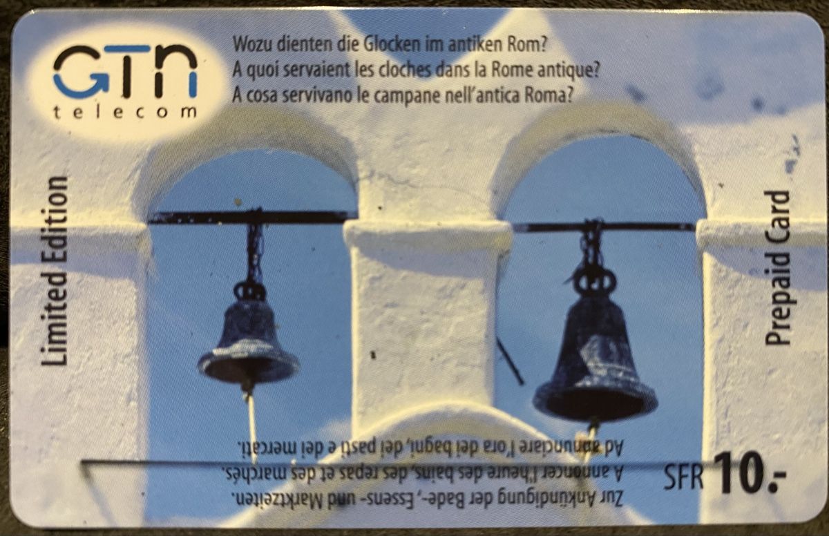 Telefon- & Taxkarten: Carte – Gebraucht aus Lausanne von babacard10