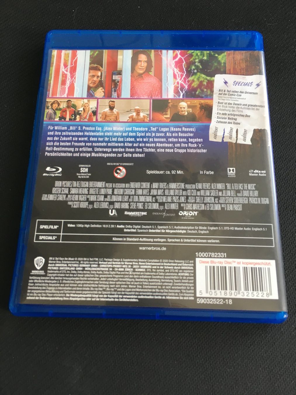 Tutti i DVDs: Bill & Ted retten das Universum [Blu-ray] – Usato da St.Gallen venduto da MedienJoe 1
