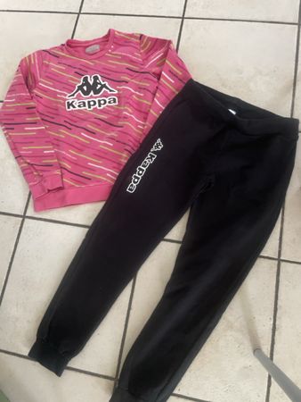 Sweat Kappa Trainingsanzug Gr. 162 Mädchen Top Zustand!