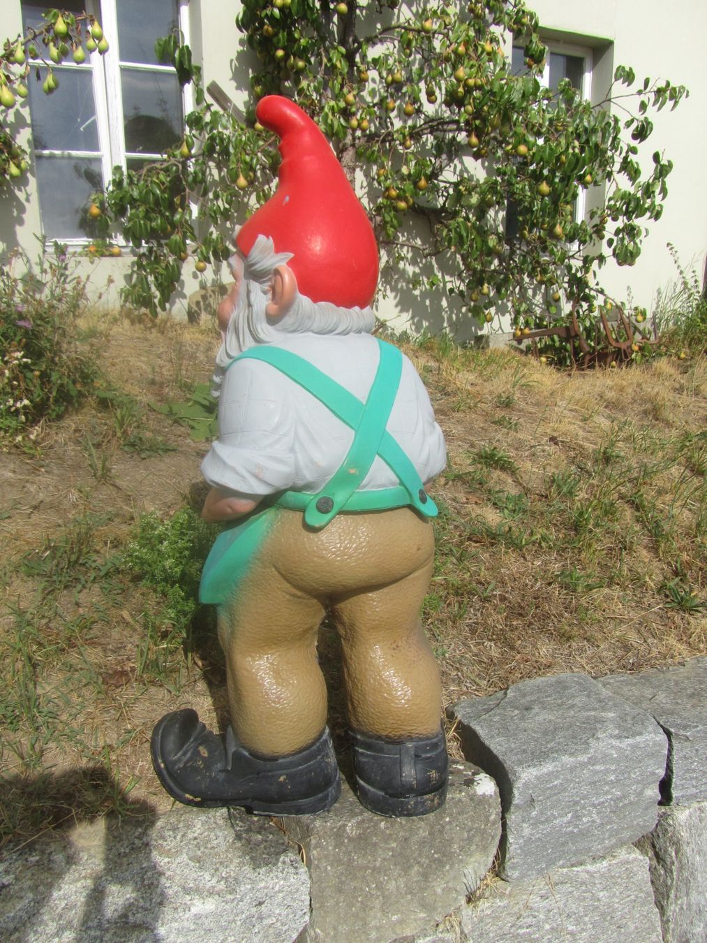 Figuren: Gartenzwerg,  Kunststoff,   Grösse 97 cm – Gebraucht aus Seengen von mikelele 4