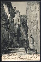 Moutier, Gorges de Moutier, Strassenpart