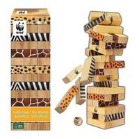 WWF Jeu de société Animal Tumble Tower Complet, comme neuf!