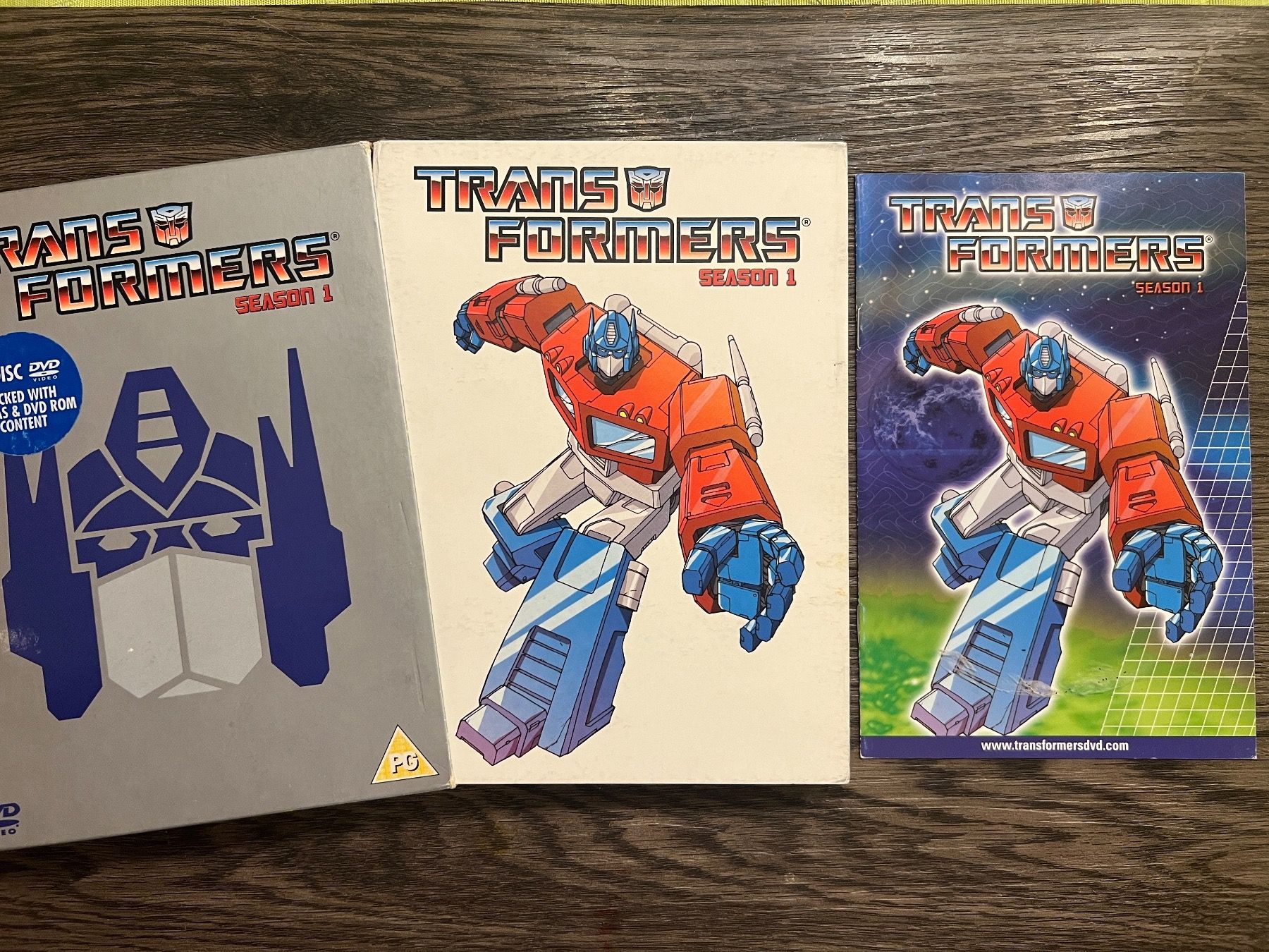 Alle DVDs: TRANSFORMERS FIRST SEASON 3 DVD‘s RAR – Gebraucht aus Aarau von