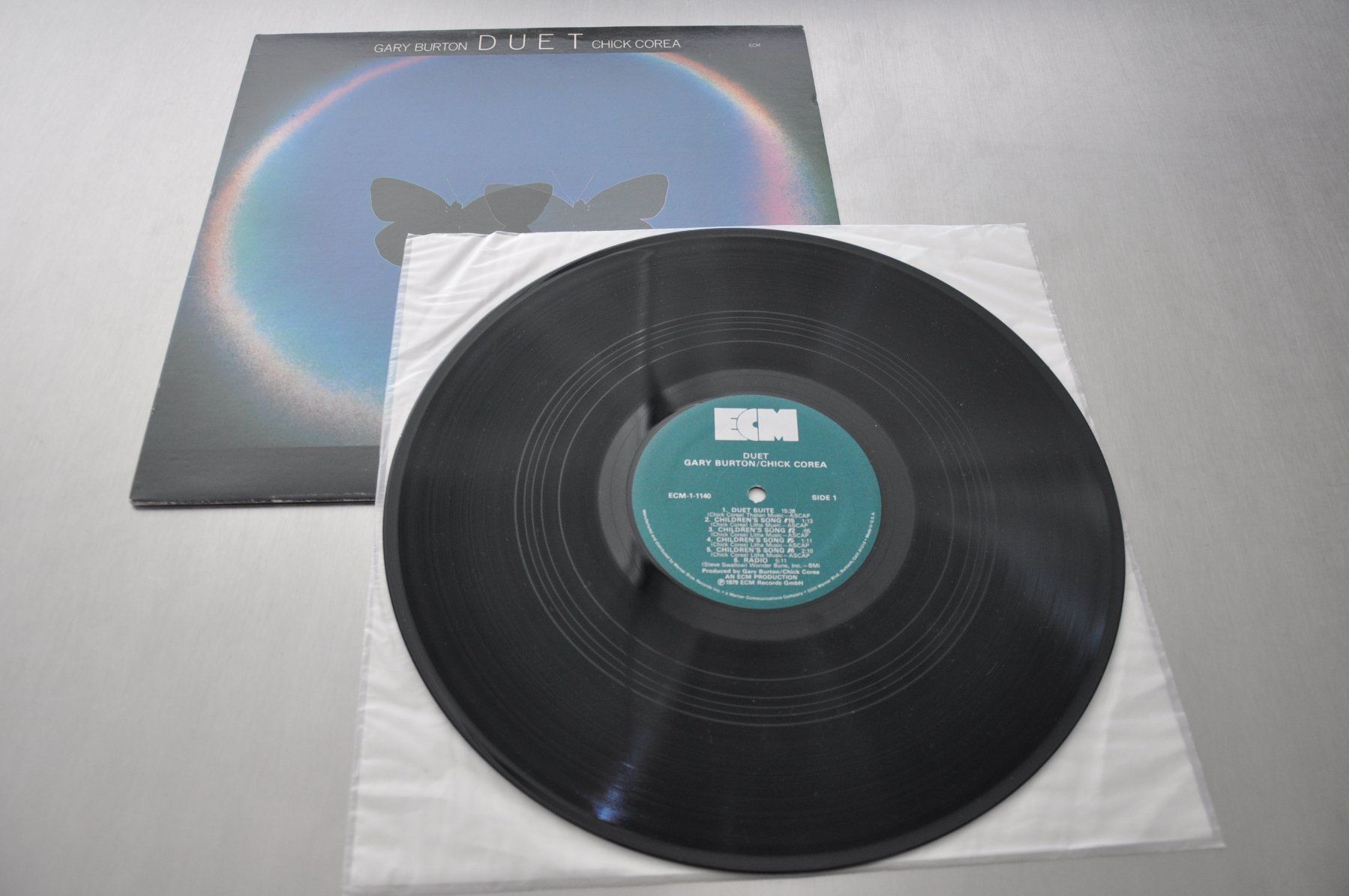Dischi in vinile: ECM 1140 - GARY BURTON - CHICK COREA - DUET – Usato da Sion venduto da jaipur1401 2