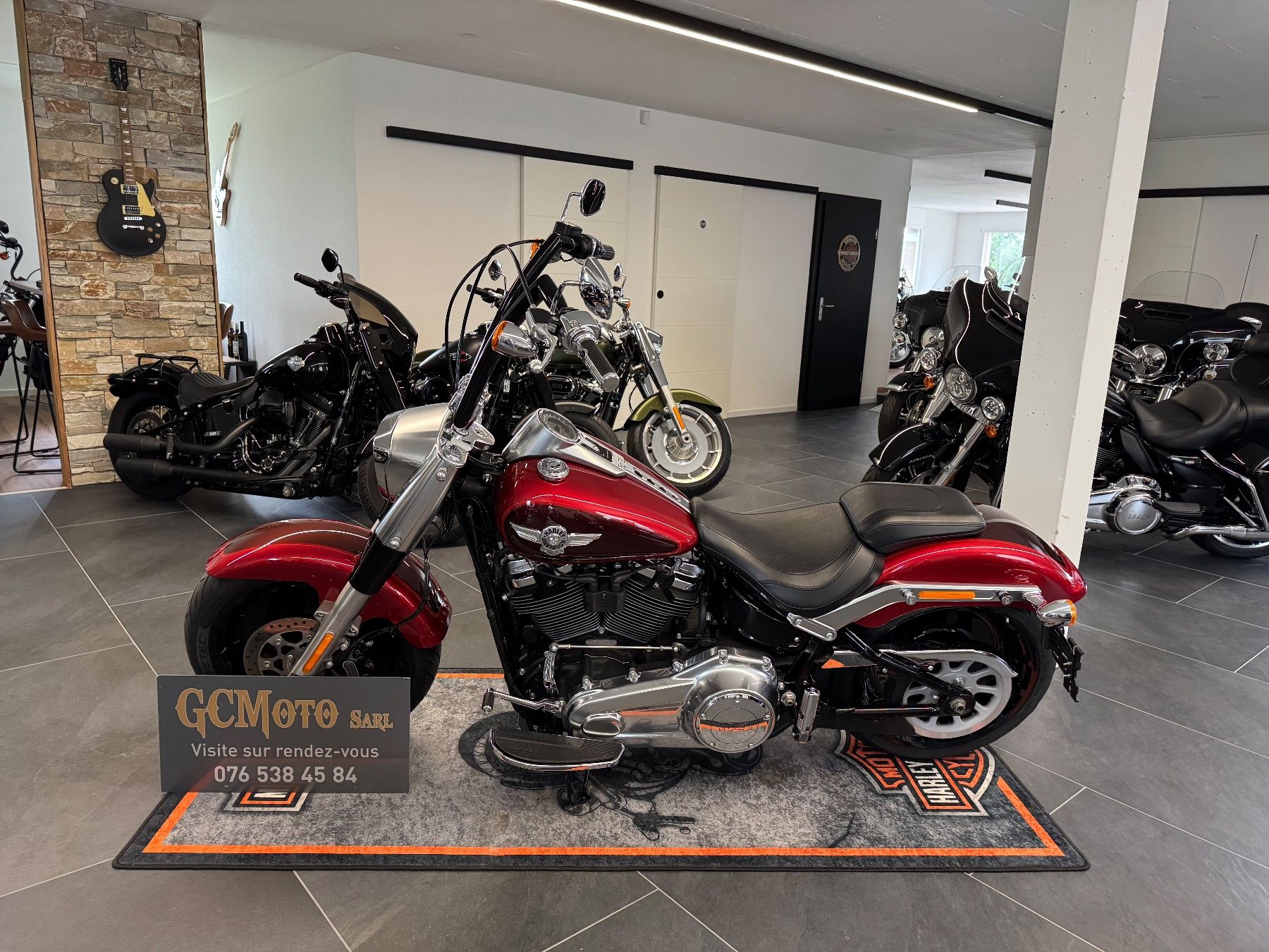 Harley-Davidson Chopper: Harley Davidson Fat Boy 114 LEASING POSSIBLE – Usato da Echallens venduto da HD90 6