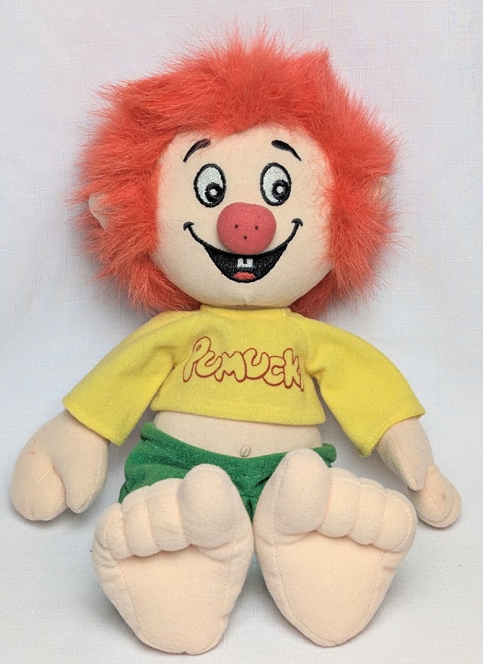 Giocattoli: Pumuckl Stoffpuppe - Plüsch Figur  – Nuovo (secondo la descrizione) da Wängi venduto da ABIZONE-86 1