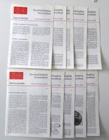 10 Hefte zu 4 Seiten Rund um das Geld