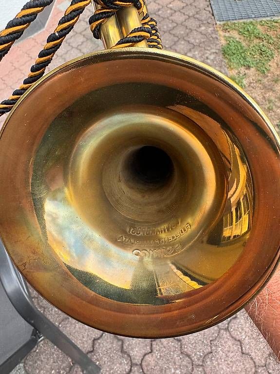 Musikinstrumente: Posthorn (Gotthard-Postillion) mit Inschrift – Neu (gemäss Beschreibung) aus Einsiedeln von zuechi62 4