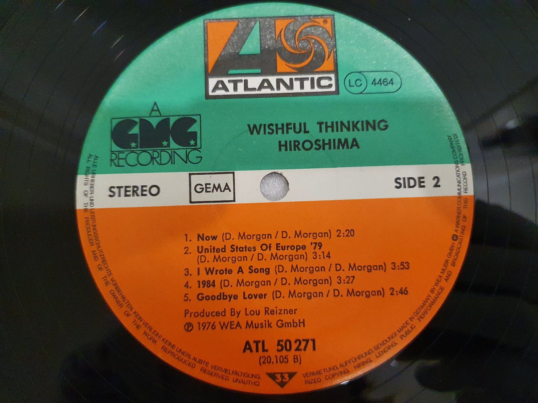 Dischi in vinile: Wishful Thinking – Hiroshima – Usato da Uster venduto da Vinyl-Leidenschaft 5