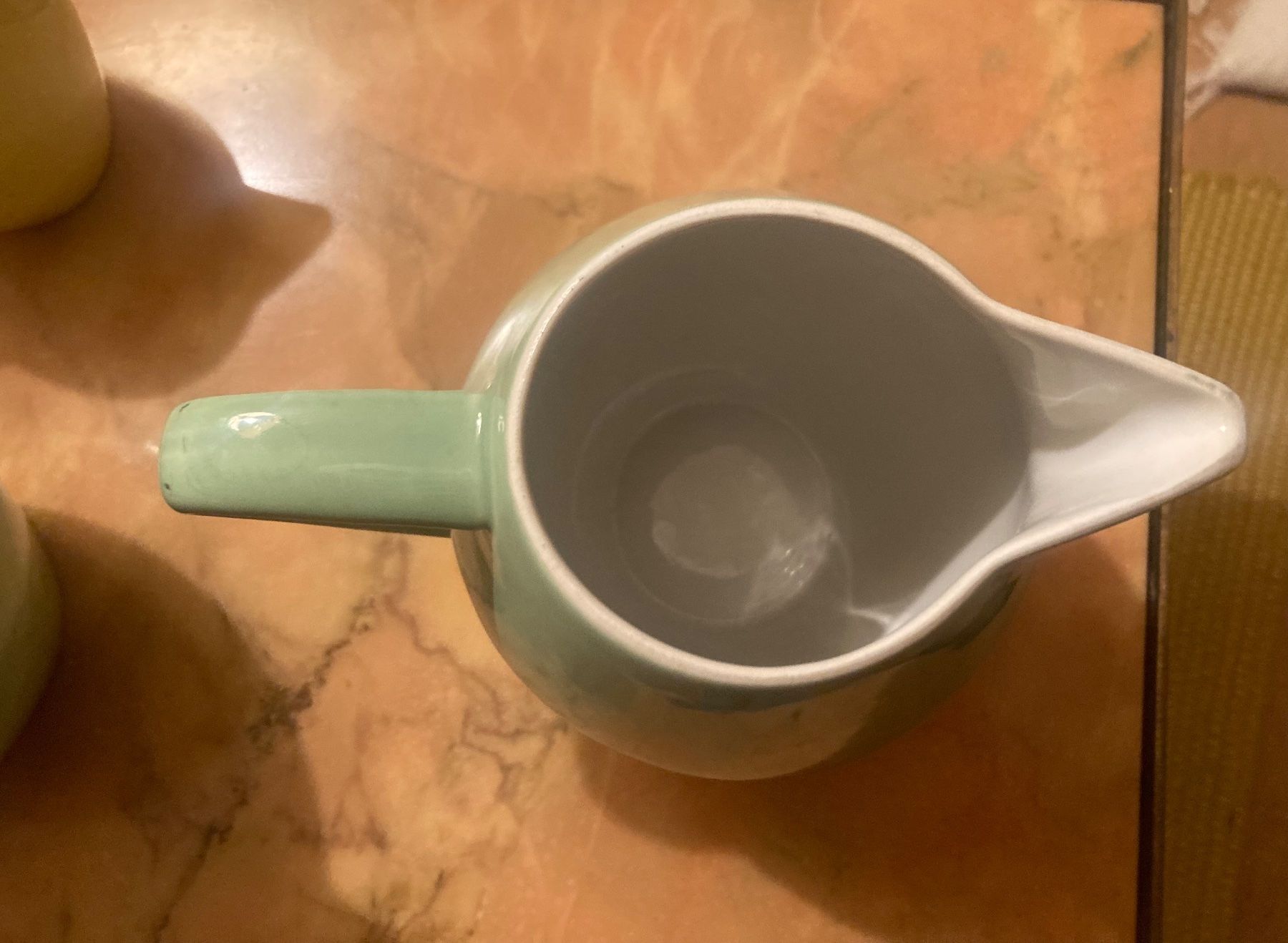Rössler Caraffe: RÖSSLER Krug grün 0.75L – Usato da Frutigen venduto da MarSchneider 1