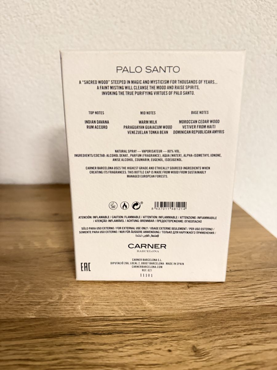 Profumi & Eau de Toilette: Carner Barcelona Palo Santo – Nuovo (secondo la descrizione) da Winterthur venduto da Selinnn 3