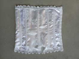 Corsett mit Spitze, weiss Gr. S (Neu&OVP)
