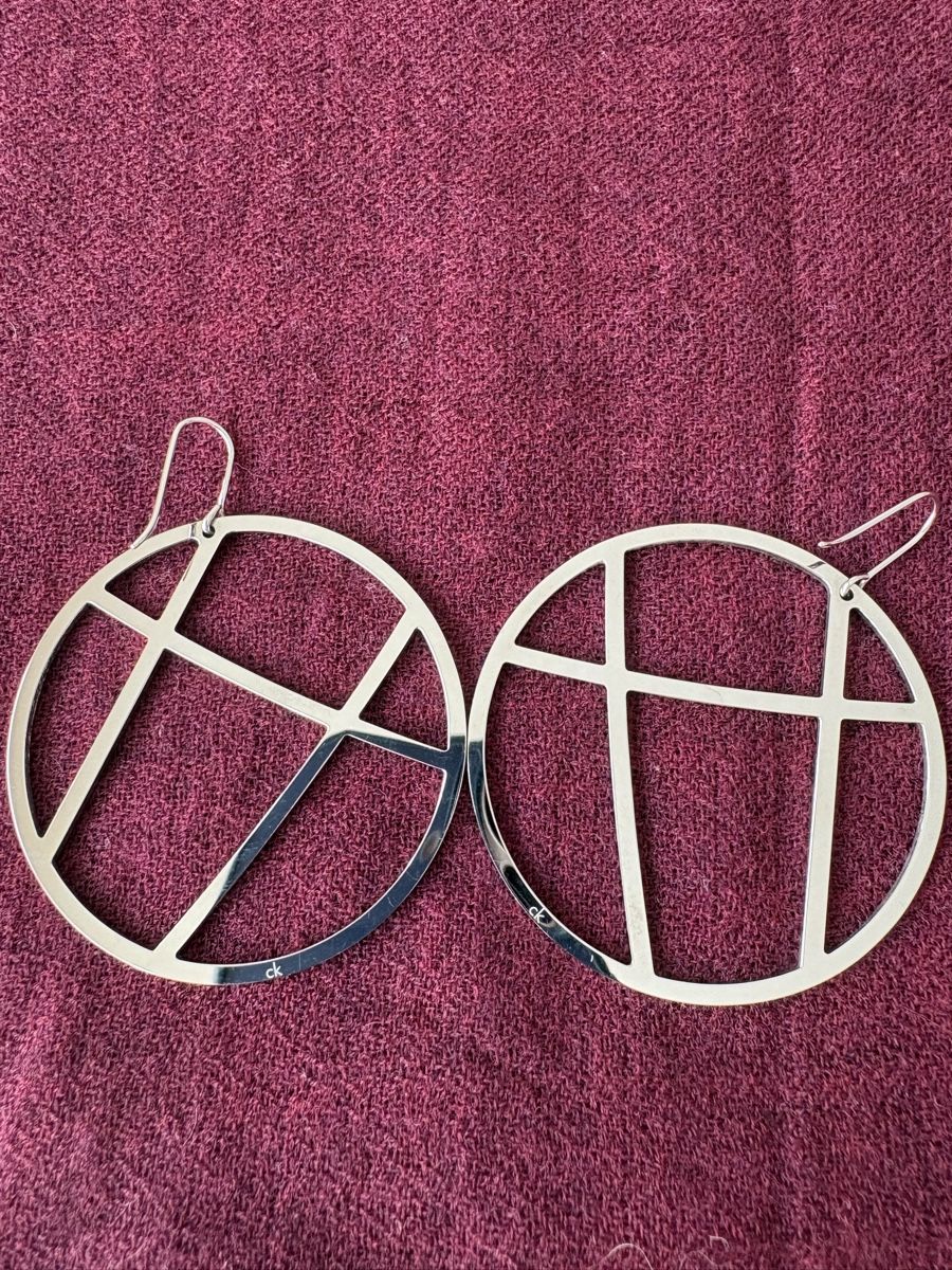 Calvin Klein Ohrringe & -stecker: Orecchini geometrici Calvin Klein – Gebraucht aus Riva San Vitale von lellalella01 3
