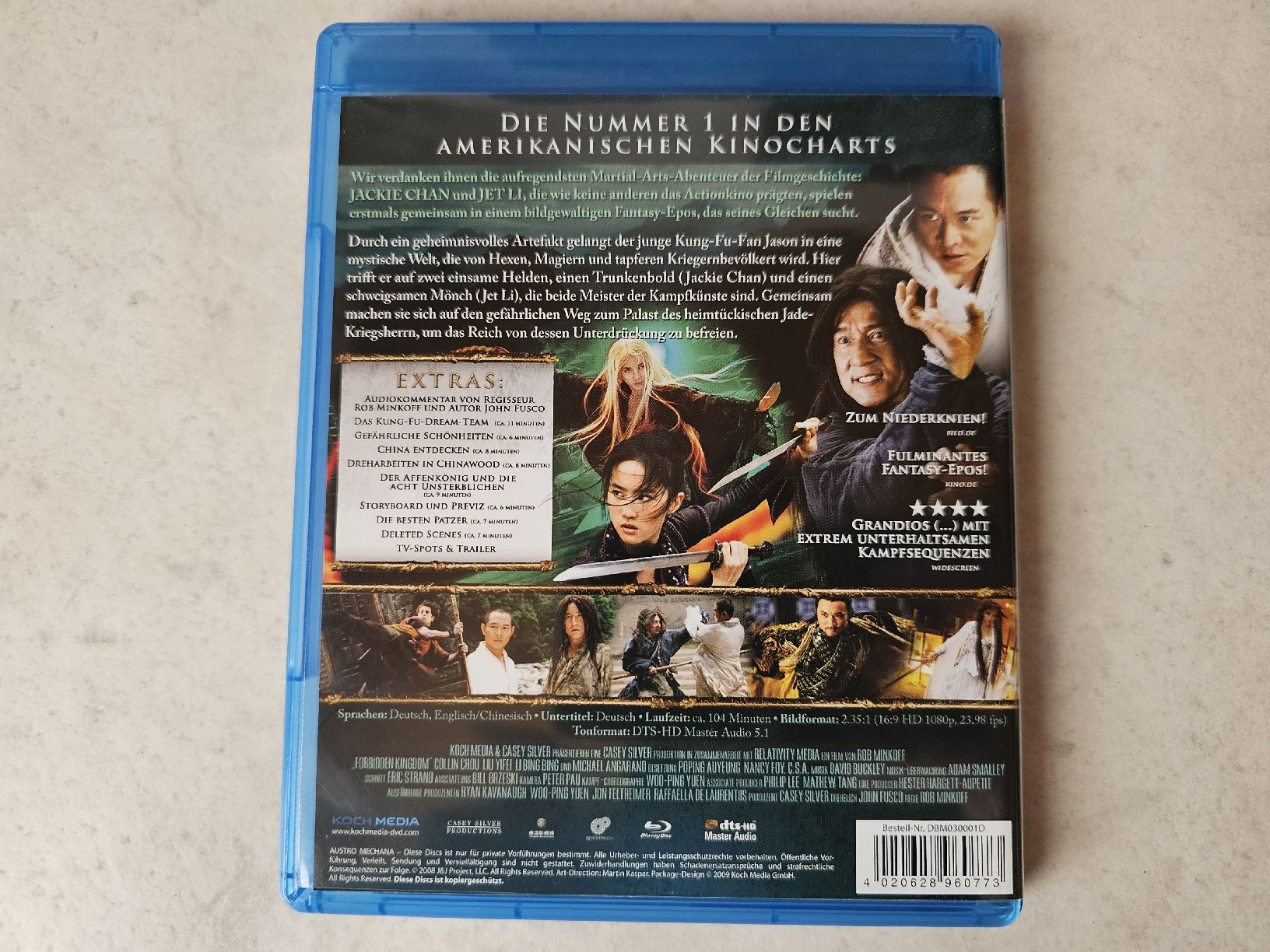 Alle DVDs: Forbidden Kingdom  /  2 Disc Bluray Collector's Edition – Gebraucht aus Schneisingen von backstore24 1
