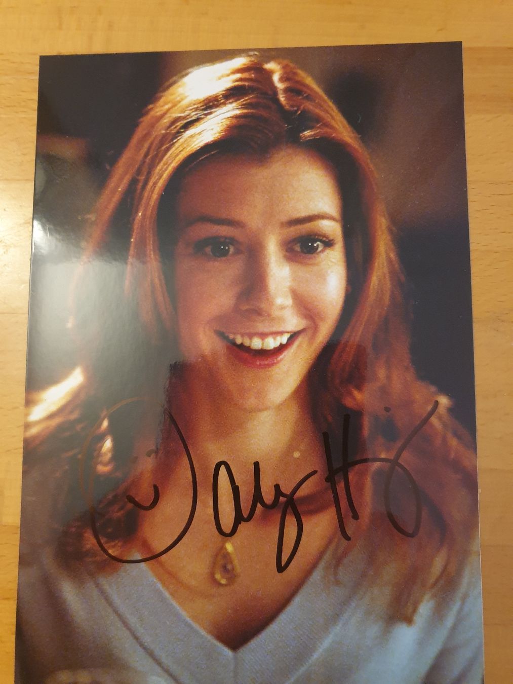 Autografi: Alyson Hannigan Autogramm – Usato da Olten venduto da Marsmobil