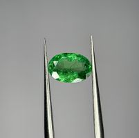 Ab 1 Fr. - 1.60 ct Tsavorit unbehand. inkl. Zertifikat - RAR