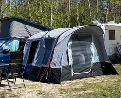 Zelt XXL, Wohnwagen Außenzelt, Anbauzelt, guter Zustand