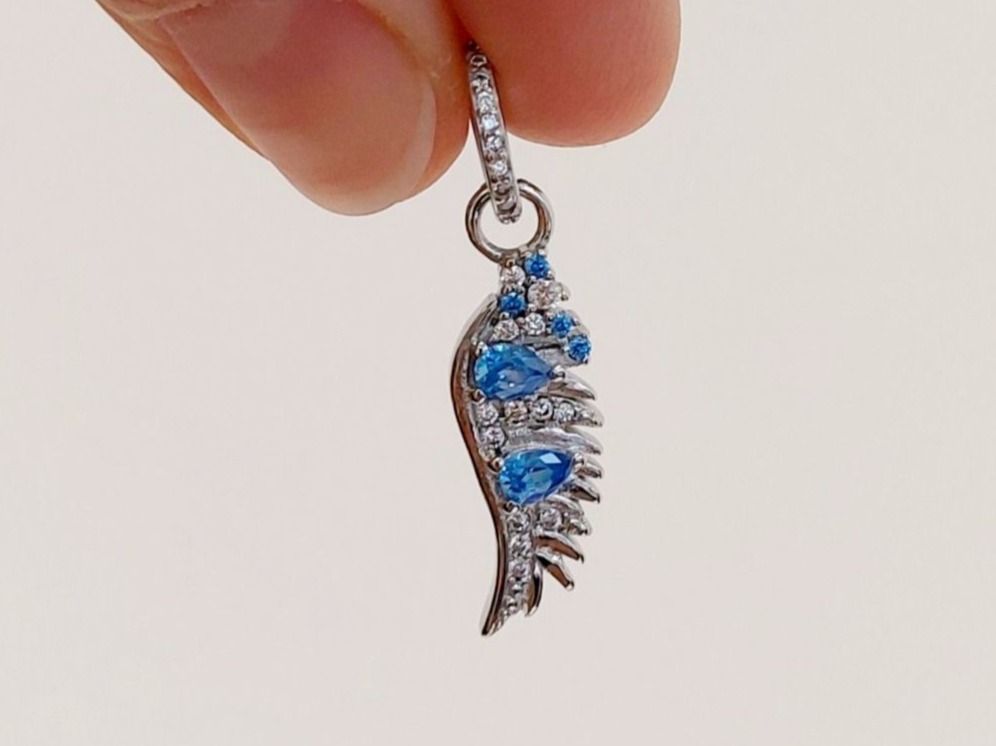 Anhänger: NEU Anhänger Flügel Silber 925 – Neu (gemäss Beschreibung) aus Madetswil von triforuz 4
