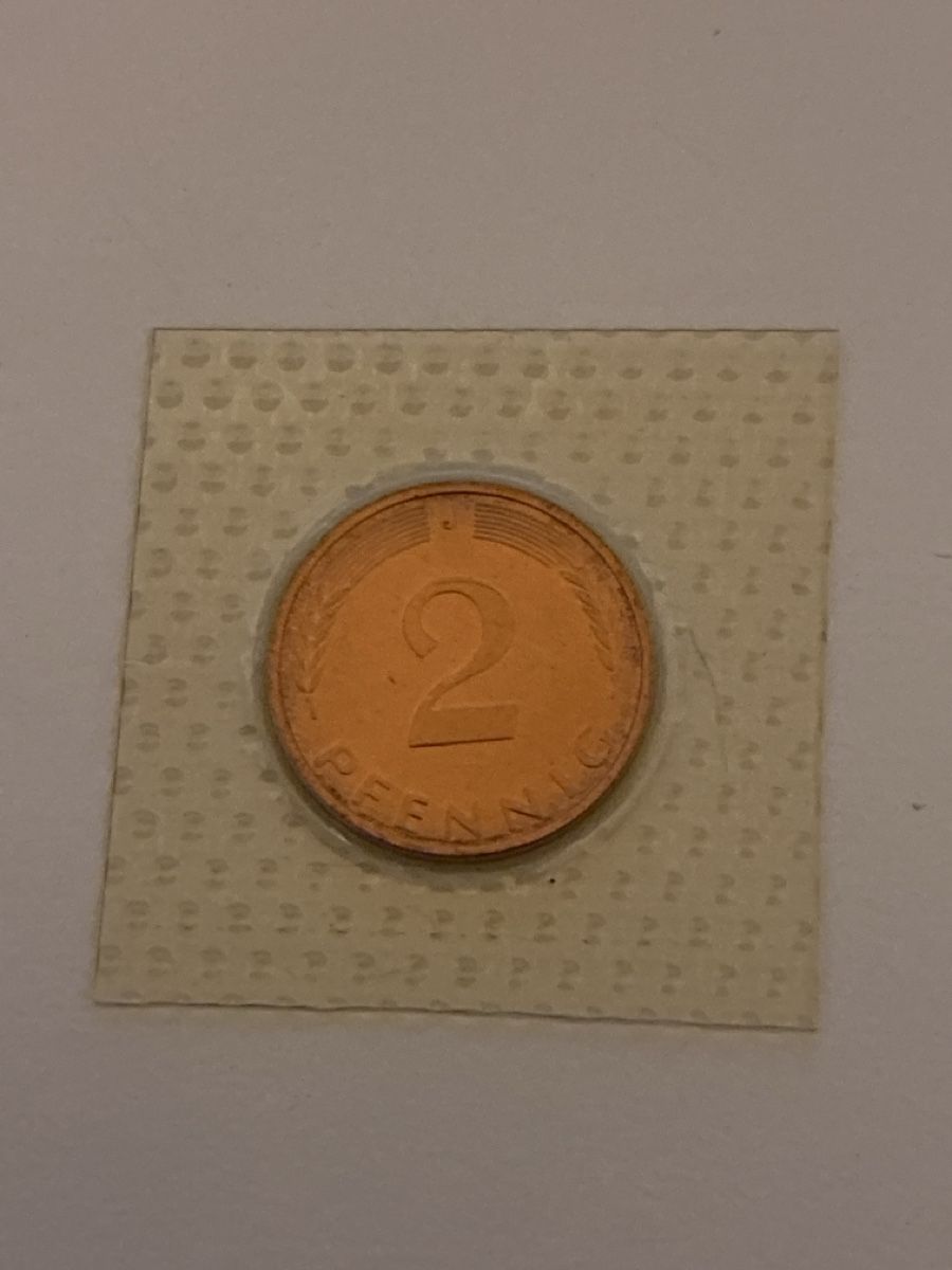 Tutti le monete: Nr. 21: 5 Pfennig, deutsche Mark, 1976 – Usato da Burgdorf venduto da Yakari5165