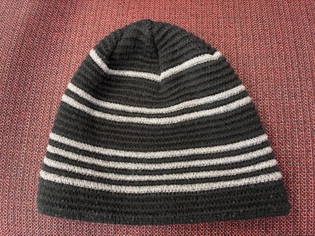 Warme Wintermuetze, Schwarz/Grau, onesize, Unisex