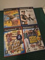 PS2 Games Bundle - Buzz, Britney, Kinetic, High School (VGC)