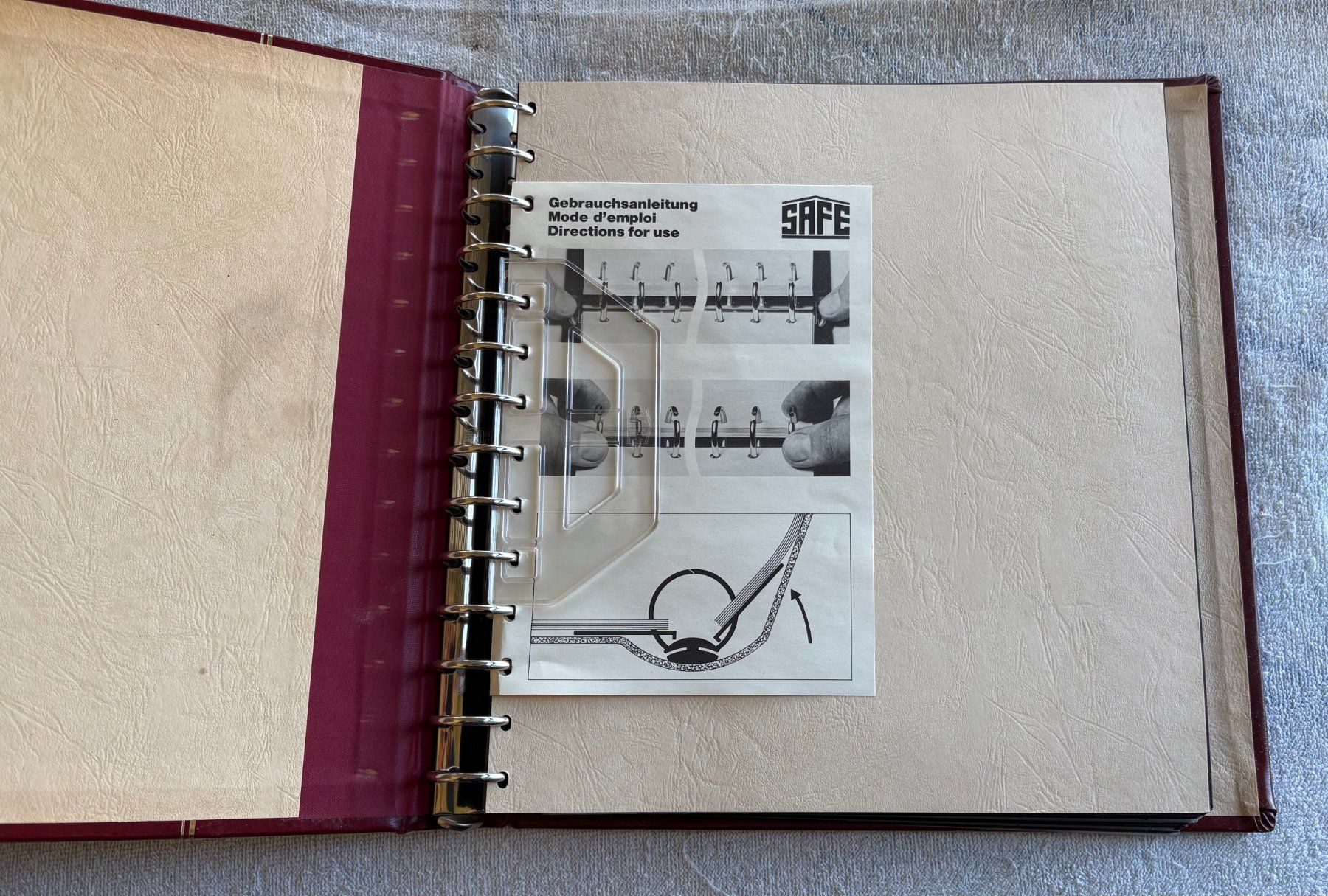Safe Album: SAFE BRIEFMARKEN ALBUM – Usato da Ostermundigen venduto da Wyatt-Earp 1