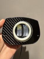Piaggio Ciao LED Scheinwerfer (Angel Eye) – Echtcarbon