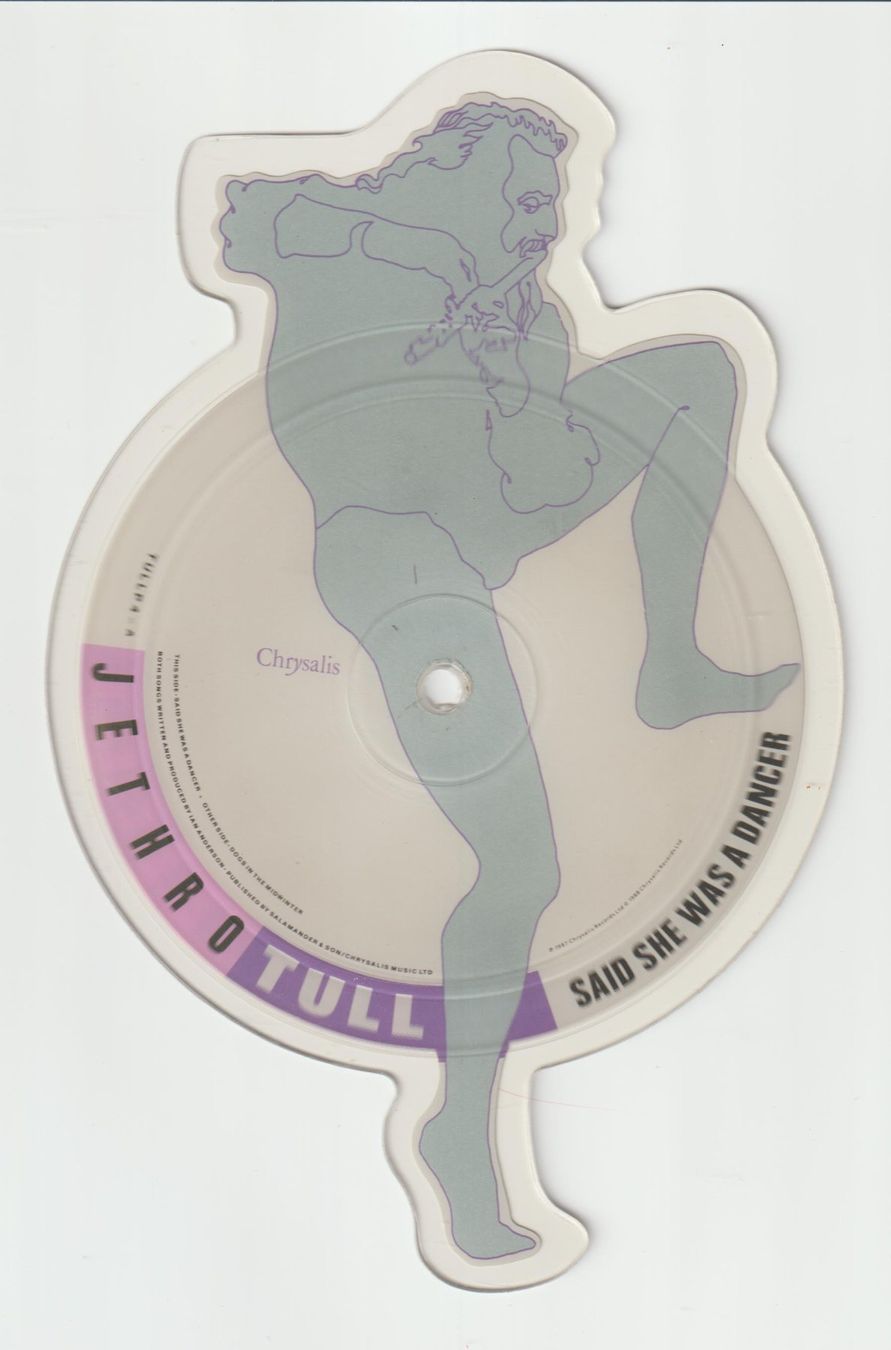 Schallplatten: JETHRO TULL - rare, limitierte Picture Shape Single – Gebraucht aus Zürich von Vinyl
