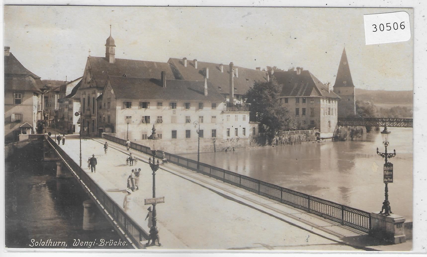 Cartoline postali: Solothurn - Wengi-Brücke – Usato da Ettingen venduto da Kartenplanet