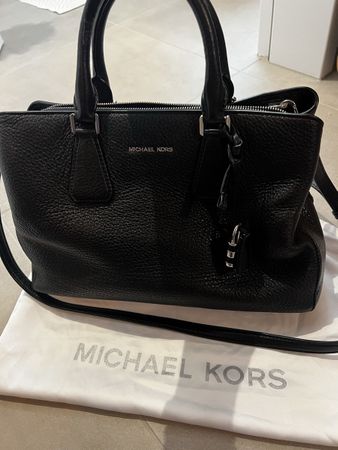 Michael Kors Shopper/Handtasche Schwarz Leder Top Zustand!