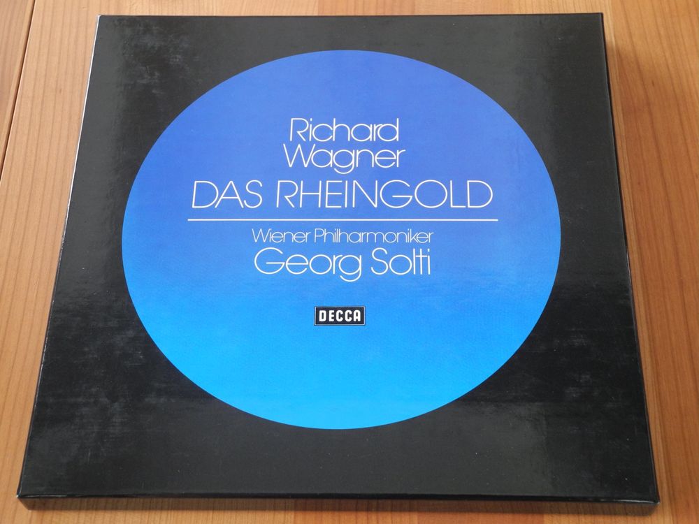 WAGNER: RHEINGOLD - SOLTI / LONDON / FLAGSTAD - DECCA 3 LPs | Kaufen ...