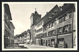 Rheinfelden, Geschäfte in der Marktgass