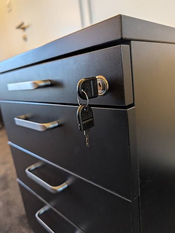 Korpus: Büro Rollcontainer vom Schäfer Shop, schwarz – Gebraucht aus Teufen AR von Zoolookoli 2