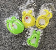 4 Paar Party Ohrringe Fashion Neo Farb Neu