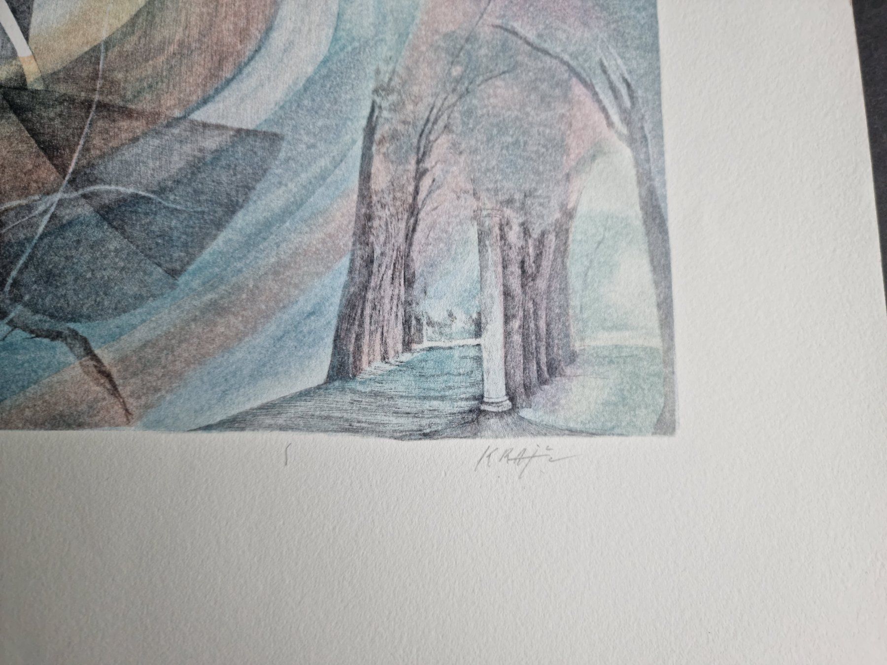 Grafica & Litografie: Karl KÄFER LITHOGRAPHIE SIGNIERT NUMMERIERT – Usato da Gersau venduto da grafik-kunst 3
