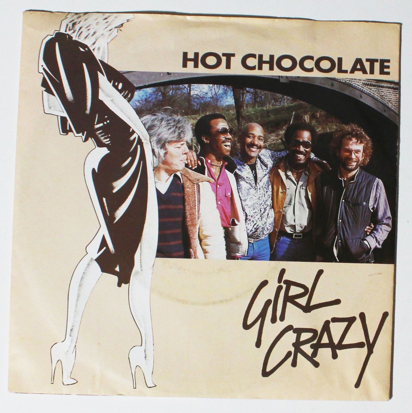 Dischi in vinile: 7" HOT CHOCOLATE - GIRL CRAZY 1982 – Usato da Brüttisellen venduto da Collector-Corner