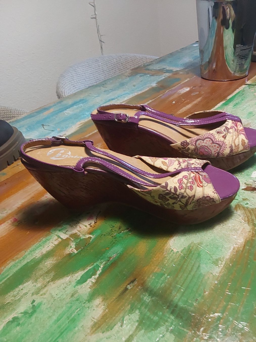 Damenschuhe: Sandales compensées Bata style Bohème taille 36 – Gebraucht aus Brügg BE von rup_p6cw 2