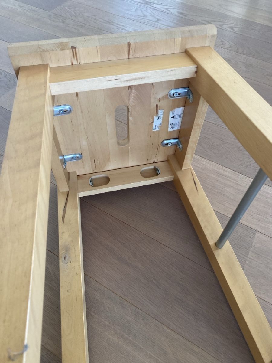 Ikea Hocker: Barhocker Birkenholz furniert – Gebraucht aus Niederrohrdorf von StefMont 2