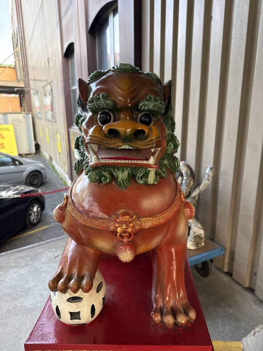 Statuette: Asiatische Löwenstatue – Usato da Zwingen venduto da Eiphone 2
