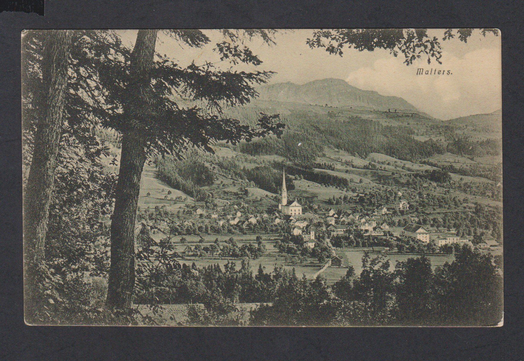 Ansichtskarten: Malters   LU   :   alte Ansichtskarte um 1910er-Jahre – Gebraucht aus Vitznau von Ropaku