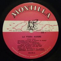 Franz Lehar - La Viuda Alegre (LP, Mono)