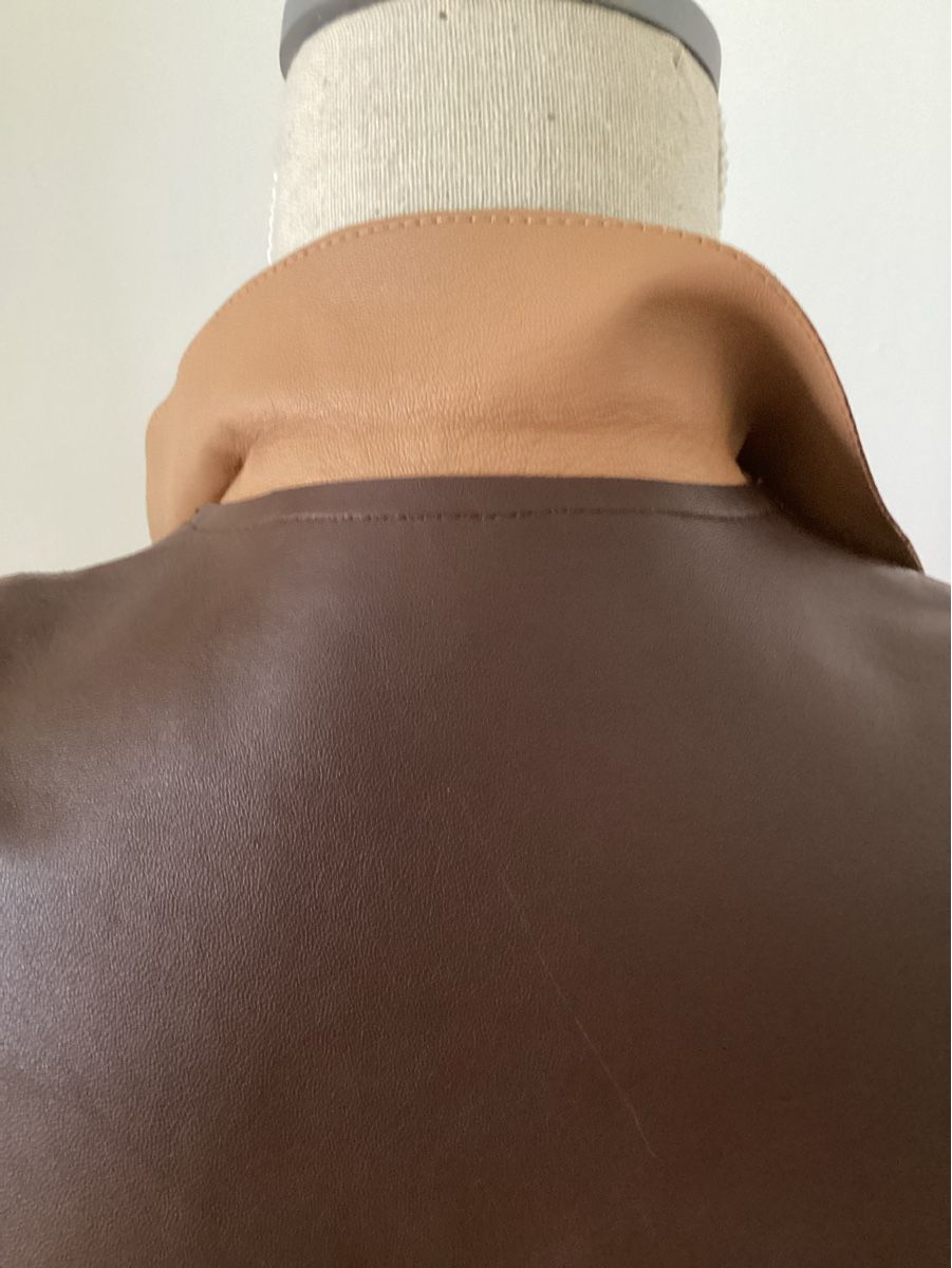 Salvatore Ferragamo Giacche: Salvatore Ferragamo, Lederblazer, Gr. 40 dt. – Usato da Salenstein venduto da Esprit57 4