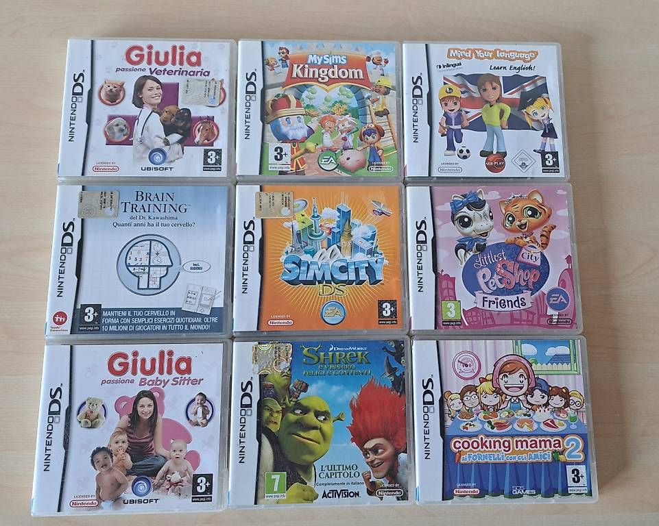 Spiele: Nintendo DS Spiele ? Bundle (9 Stück) – Gebraucht aus Winterthur von sha_9rm5