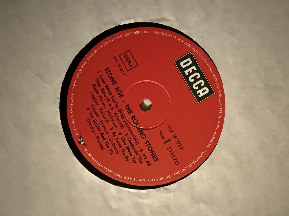 Dischi in vinile: Rolling Stones - Stone Age LP - Decca Schallplatte – Usato da Goldach venduto da Messerguru 5