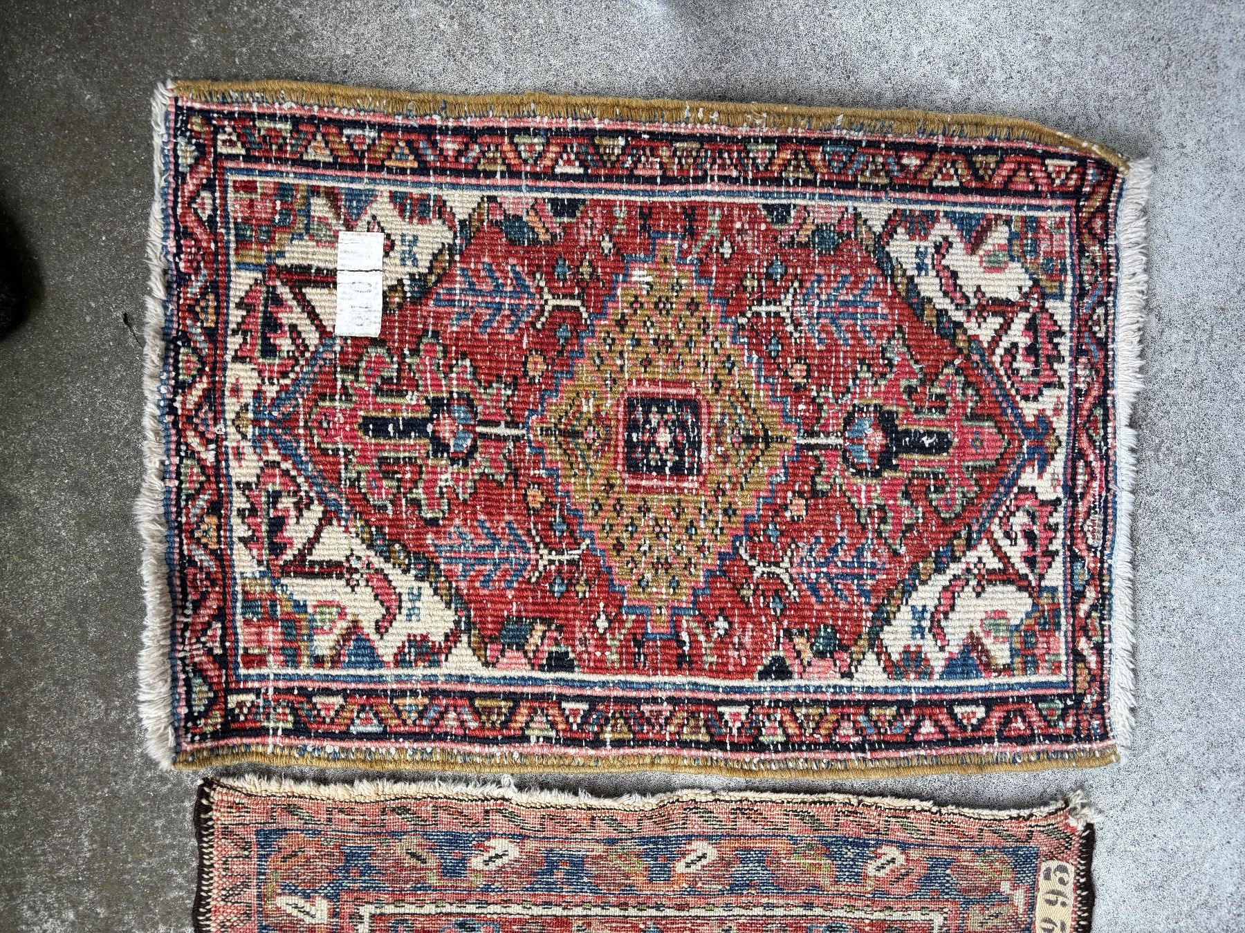 Tappeti: 2 kleine Orientteppiche Heriz? – Usato da rotkreuz venduto da baudisch 3