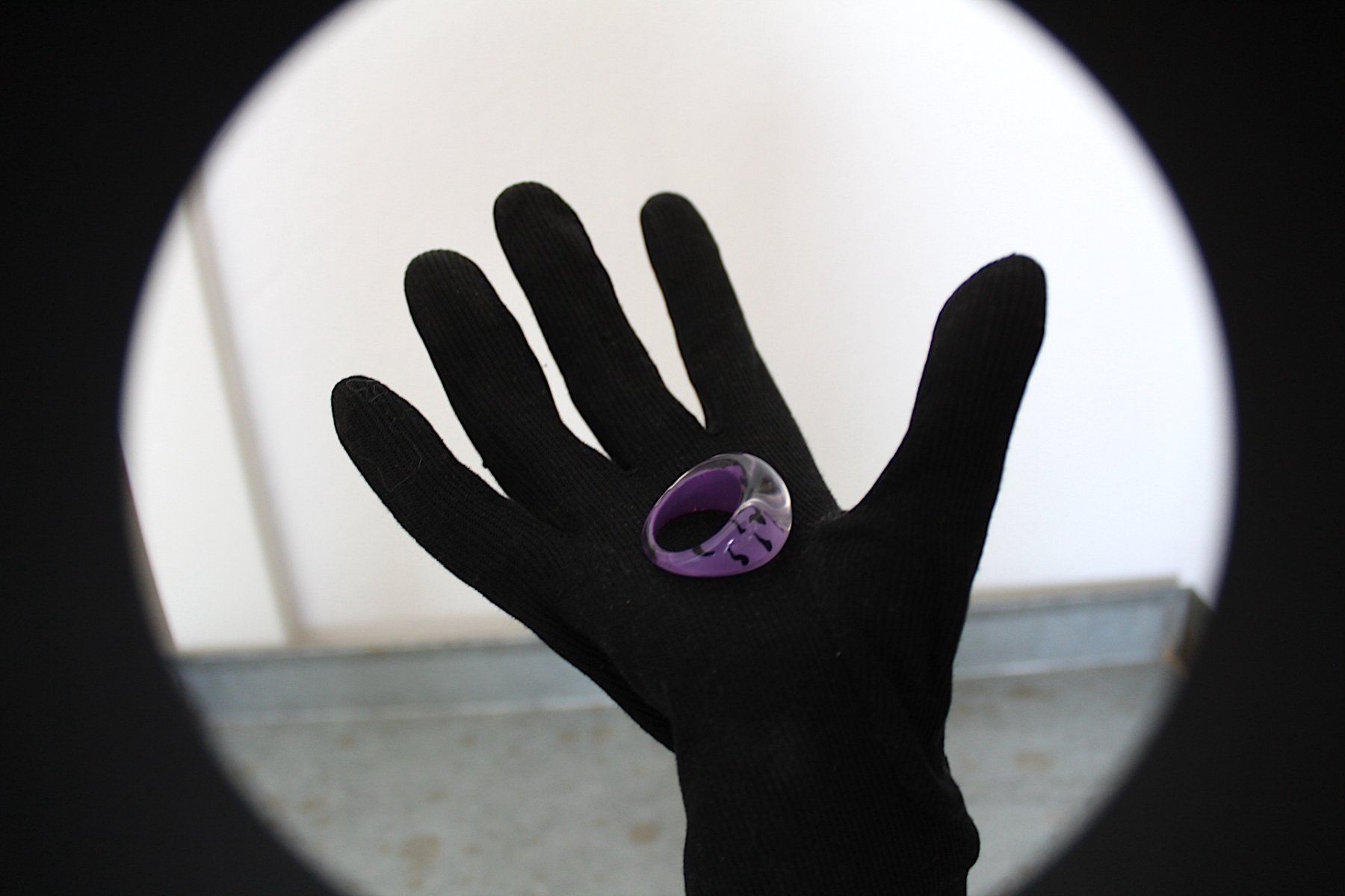 Anelli: Kunststoff Ring Gr. 55 - 17.7 – Usato da Locarno venduto da madame-tus-sauds 6